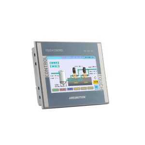 HS7-46MR HMI PLC todo en uno con salidas por relé y pantalla de 7”
