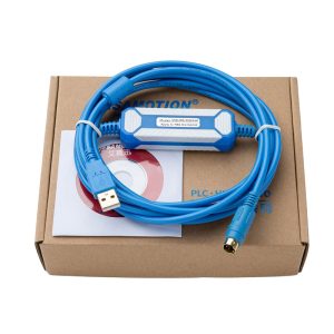 Cable USB-FBS-232P0-9F de programación compatible con PLC serie FBS (3 m, azul, aislado)