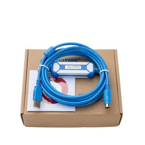 Cable de programación compatible con Inovance USB-H0U/H1U/H2U con conector USB a 8 pines