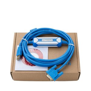 Cable de programación USB-XW2Z-200S-VH compatible con PLC CQM1H/CPM2C/CPM2AH/CJ1M