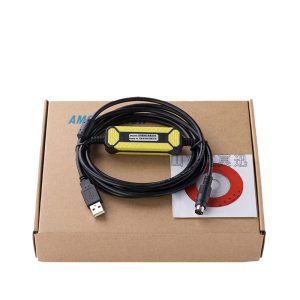 Cable de programación USB-DVP compatible con PLC serie DVP (USBACAB230)