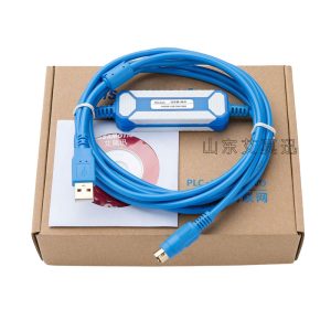 Cable de programación compatible con MEGMEET USB-MC para PLC MC80/100/200/280